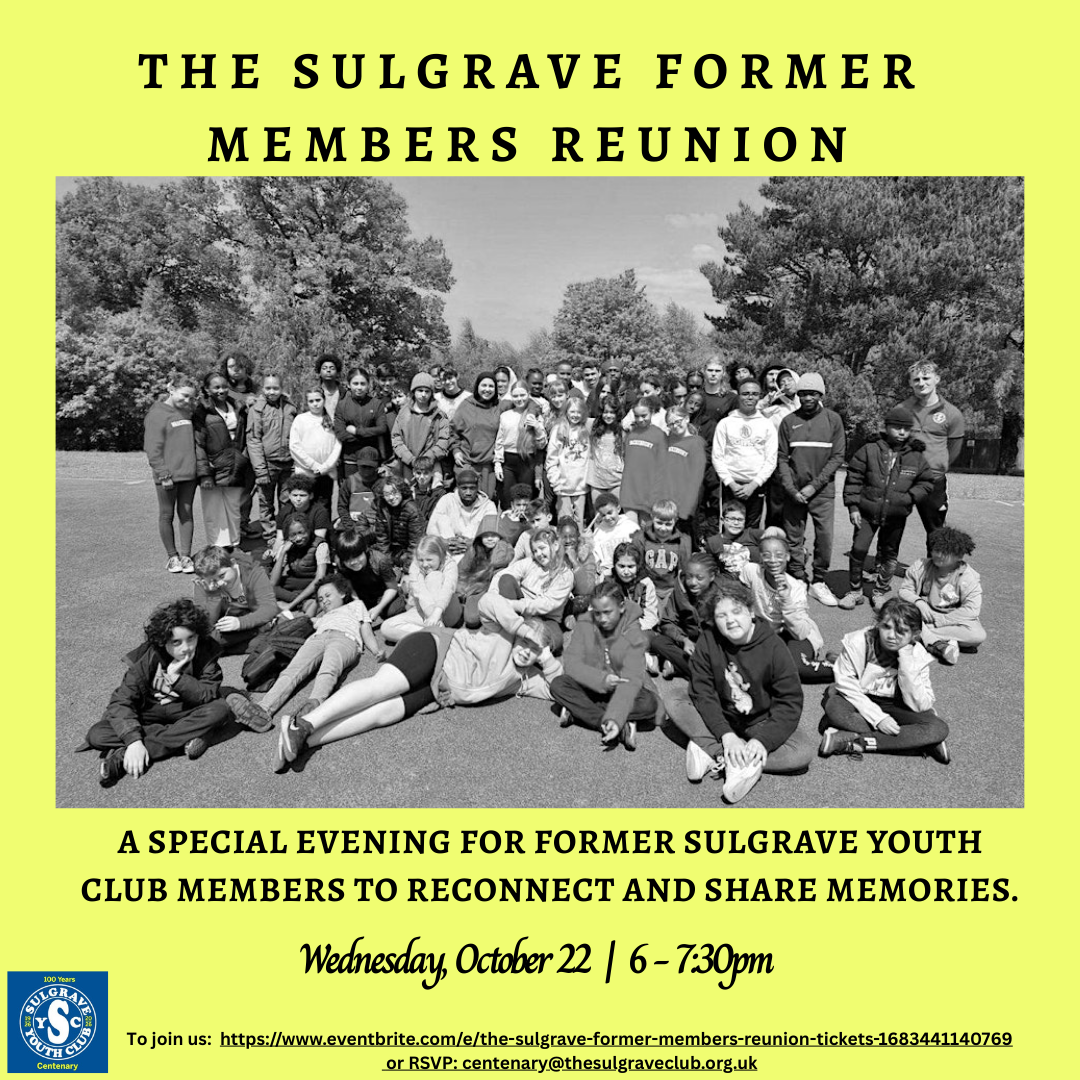 Former members of the Sulgrave Youth Club reunion
